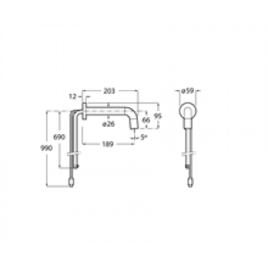 Robinet de lavabo alimentation à piles…