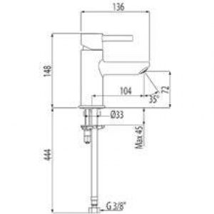 Robinet de lavabo Alplus
