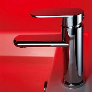 Robinet de lavabo circulaire en laiton massif