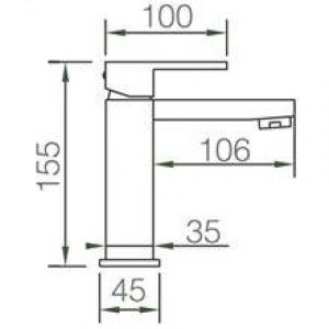 Robinet de lavabo Imex Nantes