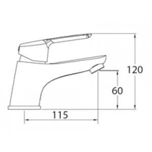 Robinet de lavabo ÉLÉGANCE 60 – CLEVER