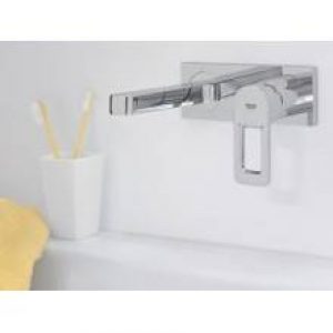 Robinet de lavabo mural Grohe Quadra L