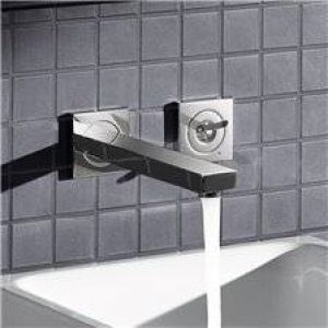 Robinet de lavabo mural M Grohe Eurocube Joy