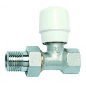 Robinet de radiateur – manuel – droit – simple réglage – F20x27