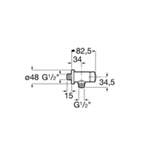Robinet d’urinoir extérieur Avant Roca