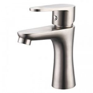 Robinet d&rsquo;évier fini en métal brossé pour un style contemporain