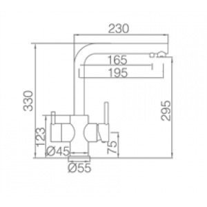 Robinet d’évier Marseille IMEX