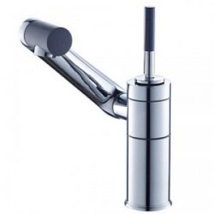 Robinet d&rsquo;évier moderne finition chromée pour un style contemporain