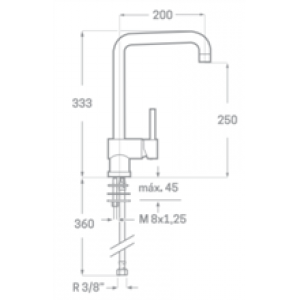 Robinet d’évier Narvaro SEVEN