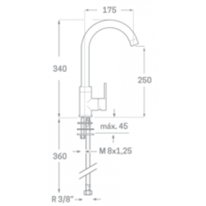 Robinet d’évier Omnia SEVEN