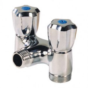 Robinet Machine à laver Double H Mâle 1/2&Prime; – Mâle 3/4&Prime;