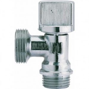 Robinet machine à laver équerre à boisseau sphérique