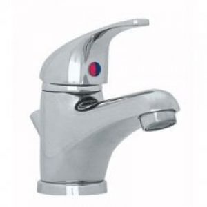 Robinet pour lavabo mono-trou MEDELET chromé avec vidage  – CRISTINA ONDYNA ME10851