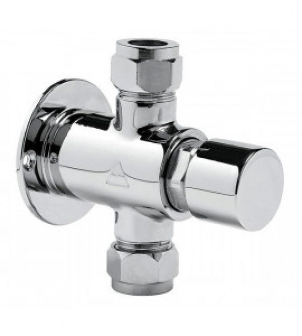 Robinet temporisé mural externe à poussoir pour douche…