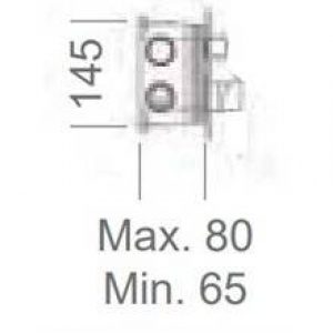 Robinet thermostatique encastré 3 voies Imex
