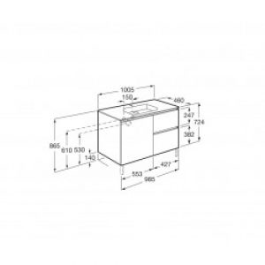 ROCA Anima Unik 2Tir+1Pte 1000 Sabl – A851031156