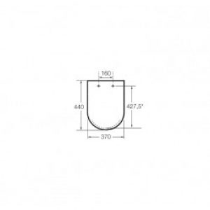 ROCA Carmen Abattant Wc Silencio Gris – A801B5238B