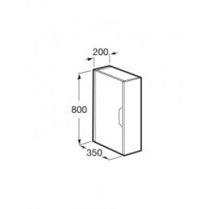 ROCA Kalahari Sm-Colonne 800 Gris – A856454770