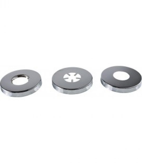 Rosace coulissante Stedo Design d80, h10, d22 MS chromE