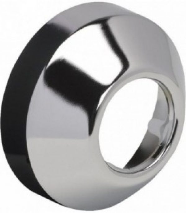 Rosace murale chromee pour siphon 1 1/4&Prime; 32x70x32