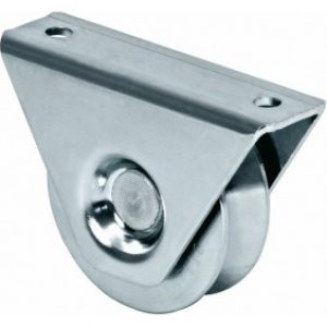 Roue à gorge triangulaire 325 V – support extérieur – roulement à billes