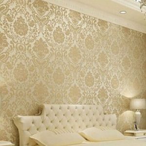 Rouleau de papier peint classique à motif floral