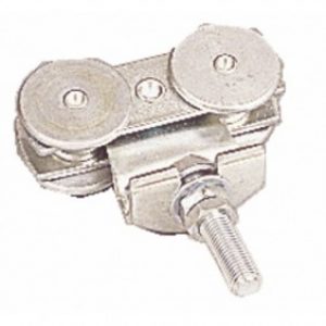 Roulette à boulon double pour porte coulissante – charge 300 kg