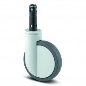 Roulette pivotante blocage centralisé – lit d&rsquo;hôpital – Integral