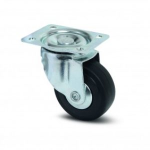 Roulette pivotante polypro pour chariot d&rsquo;atelier/garage – Compacta