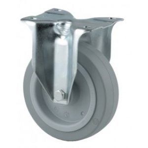 Roulettes fixes industrielles – fixation à platine – Série 3478 UFR