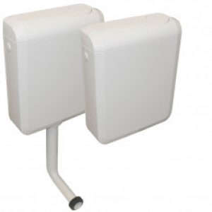 Réservoir wc Duetto attenant ou semi-bas