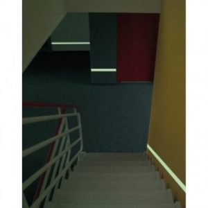 Ruban adhésif – jaune photoluminescent – balisage de sécurité – 10 m