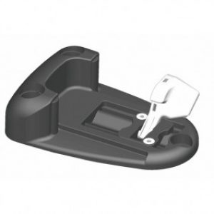 Sabot de portail escamotable à bascule