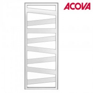 Sèche-serviette ACOVA KAZEANE eau chaude – Chromé 261W – KZO-100-050