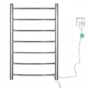 Sèche-serviette contemporain et électrique en inox