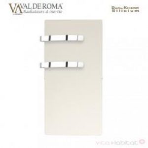 Sèche-serviette rayonnant SLIM 2.0 Blanc Cachemire 800W – Valderoma 05800TL