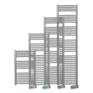 Sèche-serviettes électrique – tubes incurvés – Sygma métal