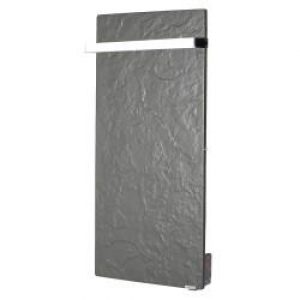 Sèche-serviettes TOUCH SILICIUM Ardoise Noire 800W Vertical – VALDEROMA AN08BLT