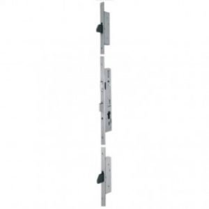 Serrure 3 points – têtière filante – pêne dormant et rouleau – 6374