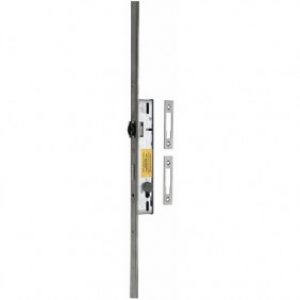 Serrure 3 points – tétière inox – pêne dormant et rouleau – MA 72