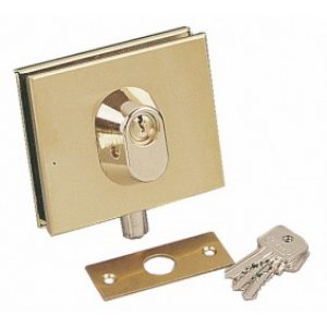 Serrure basse 1358  de miroiterie