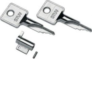 Serrure à clé pr cache-bornes – COFFRET DISTRIBUTION  HAGER VZ313