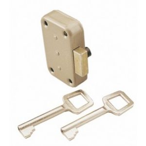 Serrure de meuble à 3 gorges