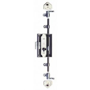 Serrure de meuble espagnolette – 3 points – S45 – 12.383