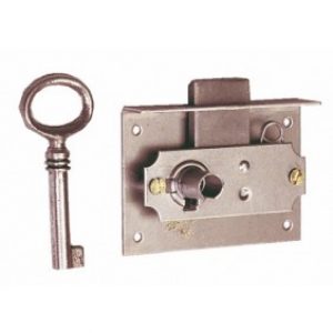 Serrure de meuble rustique