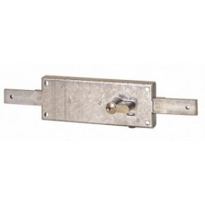 Serrure de rideau métallique 7517N à cylindre européen