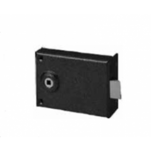 Serrure en applique – bec de cane – carré de 6 mm