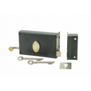 Serrure en applique horizontale à 6 gorges à tirage 729