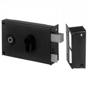 Serrure en applique – pour cylindre européen – H/V CE