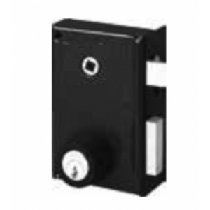 Serrure en applique – pour cylindre rond – à fouillot